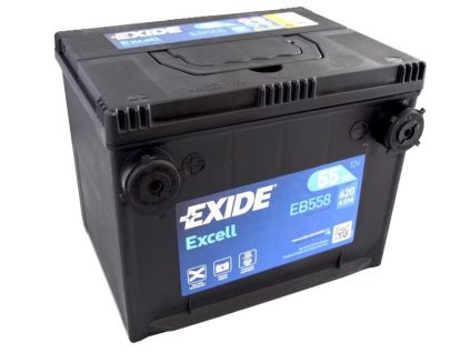 autobaterie exide excell 12v 55ah eb558 original (1)