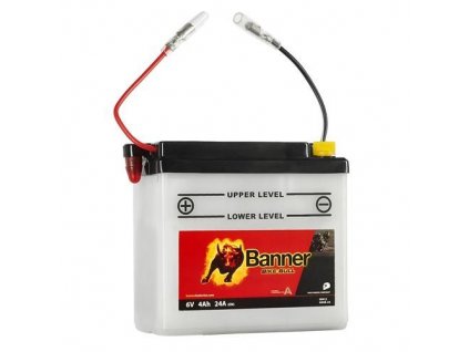 Banner Bike Bull 6N4B 2A 00412 6V 4Ah Motorradbatterie ml