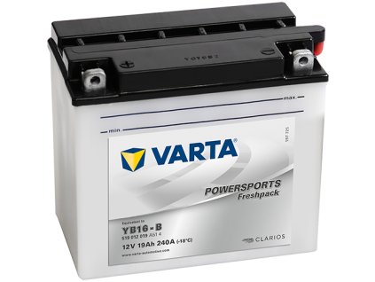 VARTA YB16-B 12V,  19Ah, 240A,V- 519012
