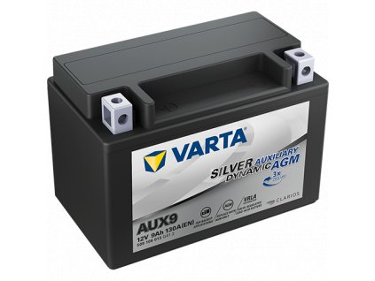 Silver Dynamic Auxiliary 12V, 9Ah, 130A, 509106