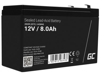 akumulator agm vrla green cell 12v 23ah