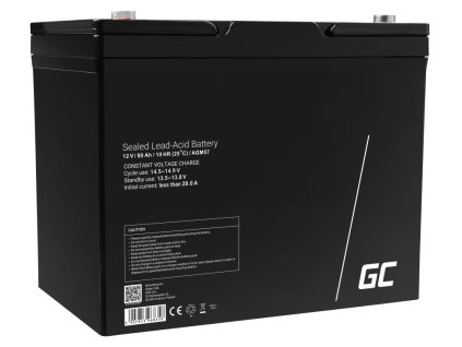 green cell agm vrla 12v 80ah bezobslugowy akumulator do lodzi melexa kampera wozka kosiarki (1)
