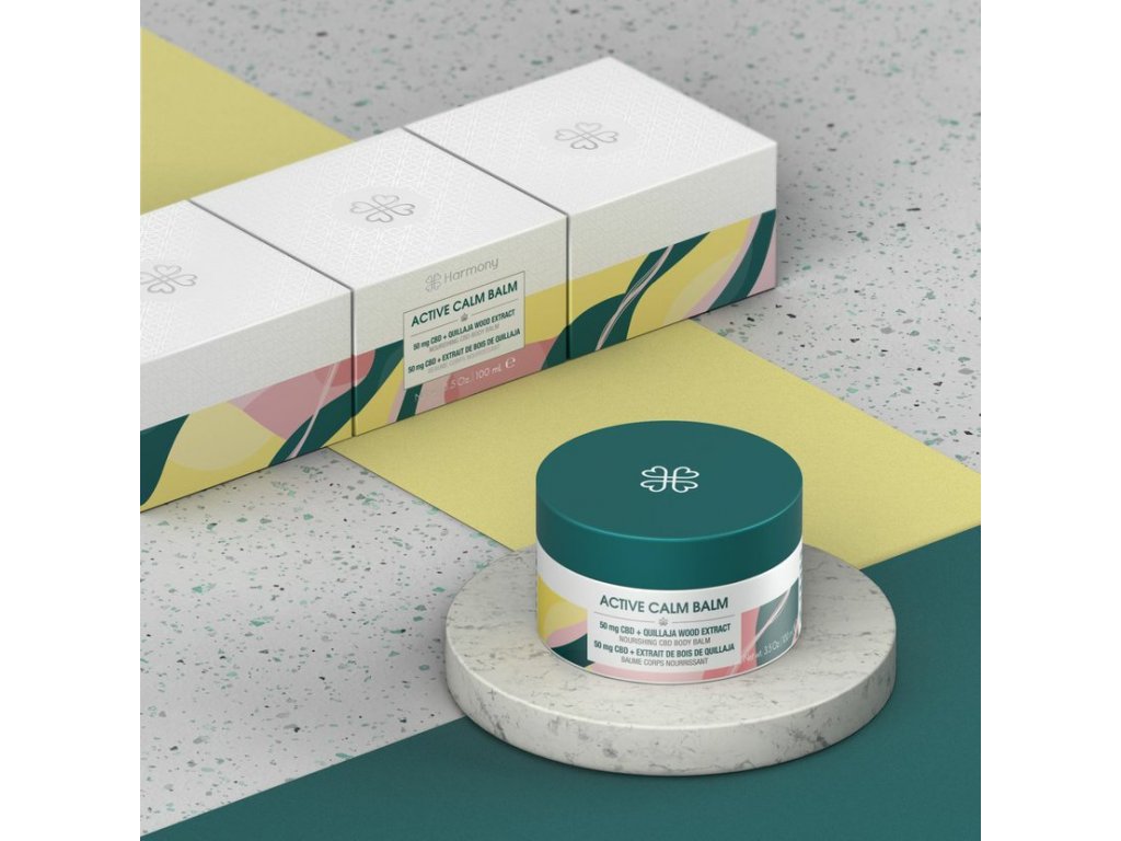 Active Calm balm Cosmetic Packshot 2020 Composition