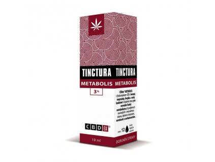 Tinctura krabička metabolis10 ml 3D