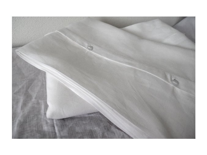 Lněné hygienické povlečení - bílé