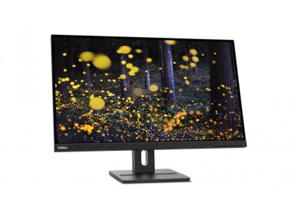 Lenovo ThinkVision / E27q-20 / 27" / IPS / QHD / 75Hz / 6ms / Black / 3R