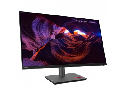 Lenovo ThinkVision / P32p-30 / 31,5" / IPS / 3840x2160 / 6ms / HDMI / DP / 4x USB 3.2 Gen 1 / HDMI / DP / USB hub / USB-C / RJ45 / VESA / Pivot / Tiny