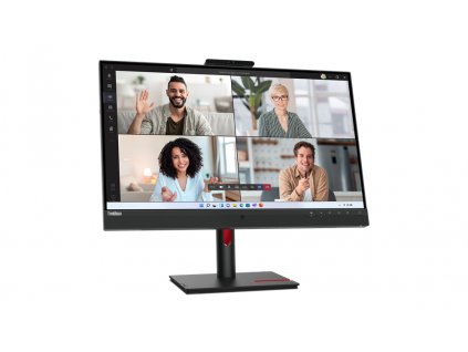 Lenovo ThinkVision / T27hv-30 / 27" IPS / 16:9 / 2560×1440 / 1000:1 / 6ms / HDMI / DP / USB-C / 4x USB / RJ45 / VESA / Lift / Pivot / Tilt / Webcam / Tiny support