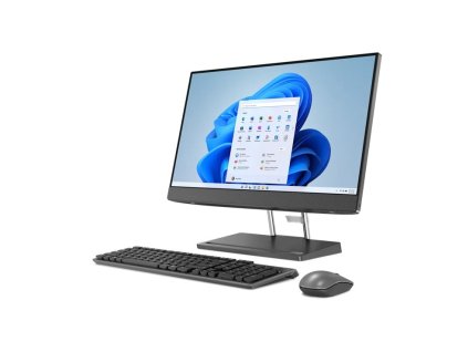 Lenovo IdeaCentre / AIO 5 24IAH7 / i5-13500H / 16GB / SSD 512GB / 23,8" / FHD / IPS / 250nitů / JBL repro / bez OS / šedá