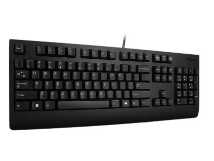 Lenovo Essential / Drátové USB-A / CZ / Černá