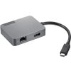 Lenovo Hub USB-C Travel Gen2 = HDMI / VGA / RJ45 / USB-CTM