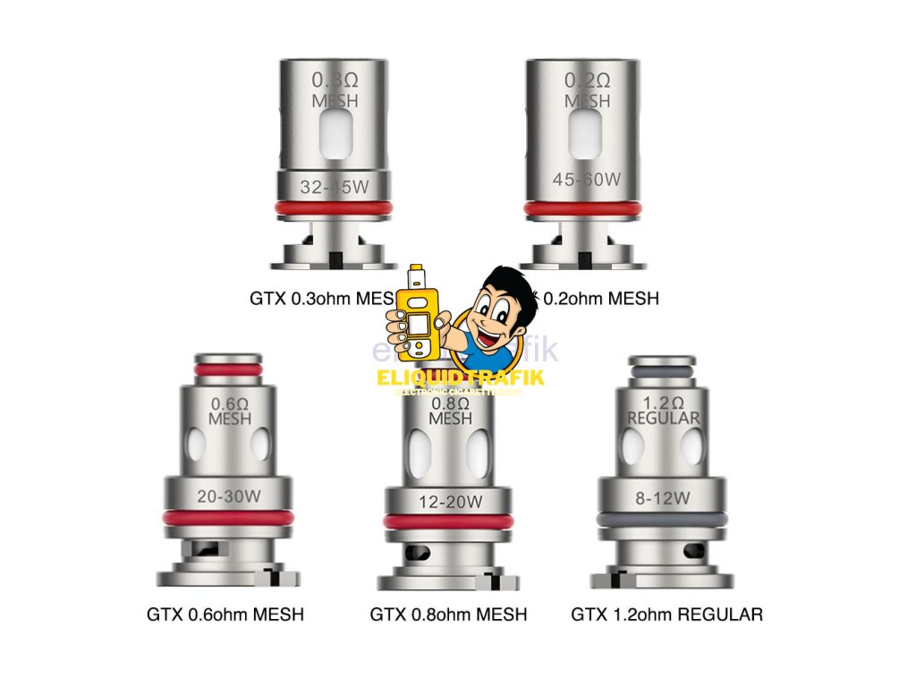 Vaporesso GTX 0.3 ohm Mesh porlasztó 32-45W