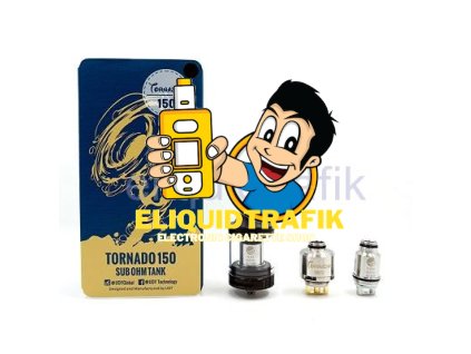  IJOY Tornado 150 Sub Ohm & RTA Tank 25mm Black 