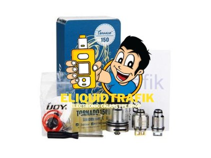  IJOY Tornado 150 Sub Ohm & RTA Tank 25mm Silver 