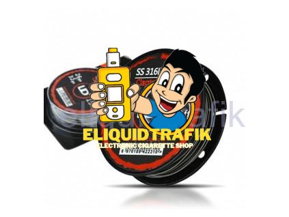 UD SS316L - 26ga + 32ga Clapton Wire SS316L+KA1