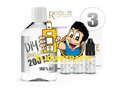  Nikotinos Alapfolyadék Revolute Pack 200 ml VG 3mg 