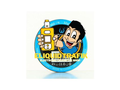  Vandy Vape - Superfine MTL Fused Clapton Wire KA1 32gax2+38ga 1-1.5 ohm 