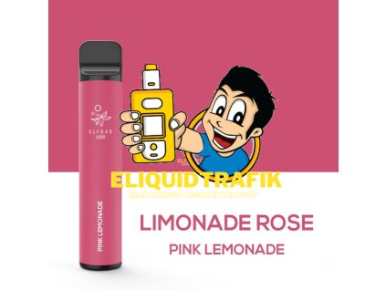  ElfBar - 1500 Pink Lemonade (Limonade Rose) 4,8ml 00mg 