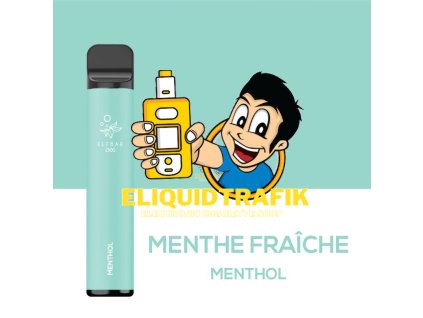  ElfBar - 1500 Menthol (Menthe Fraiche) 4,8ml 00mg 
