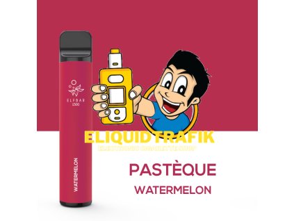 ElfBar 1500 WaterMelon (Pastèque) 4,8ml 00mg