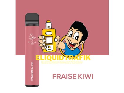  ElfBar 1500 Fraise Kiwi (Strawberry Kiwi) 4,8ml 00mg 