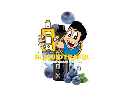  X-Bar - Blueberry Ice Nic Salt 10ml 20mg 