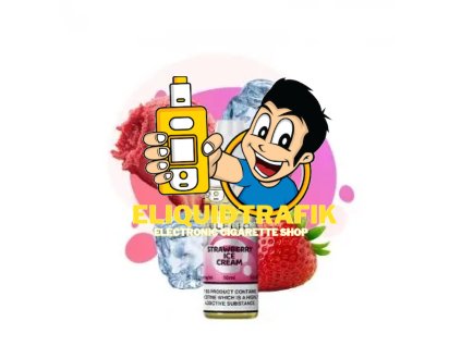  Elfliq by Elf Bar – Strawberry Ice Cream Nic Salt 10ml 20mg 