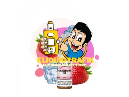  Elfliq by Elf Bar – Strawberry Ice Nic Salt 10ml 10mg 