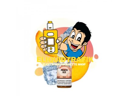  Elfliq by Elf Bar – Peach Ice Nic Salt 10ml 10mg 