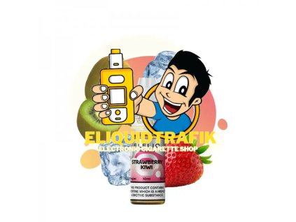  Elfliq by Elf Bar – Strawberry Kiwi Nic Salt 10ml 10mg 