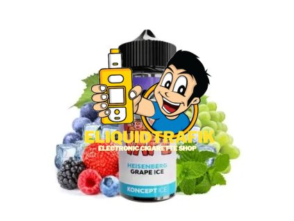  Vampire Vape - Heisenberg Grape Ice shortfill liquid 0mg 100ml 