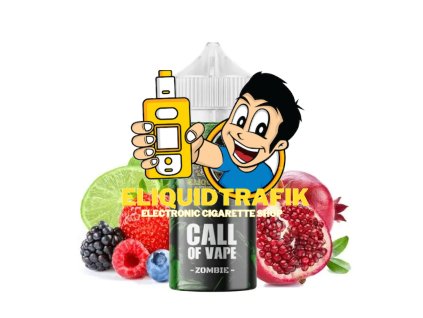 Call Of Vape by Cloud Vapor - Zombie shortfill liquid 0mg 100ml