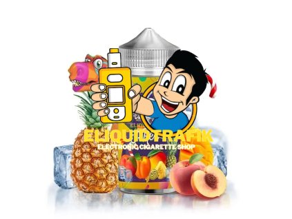  WOW by Candy Juice - T-Rexotic shortfill liquid 0mg 100ml 