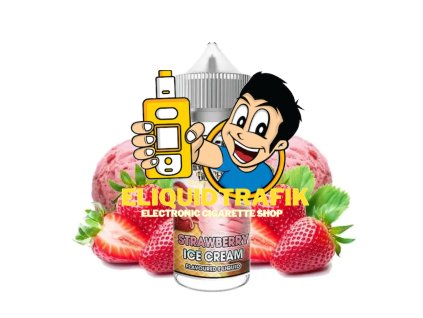  Chuffed - Strawberry Ice Cream shortfill liquid 0mg 100ml 