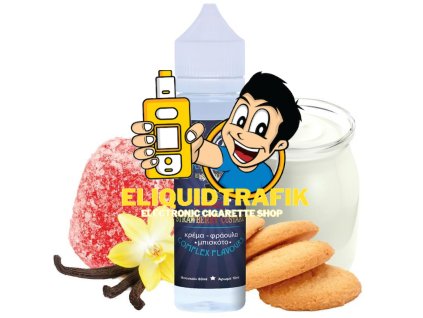  VDLV - The Eccentrics Strawberry Custard 15ml/60ml Longfill e cigaretta aroma 