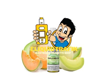 triple melon nic salt 10ml elfliq by elfbar