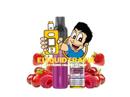 Elfbar EV5000 5000 Puff 2ml Strawberry Raspberry Cherry Ice 20mg