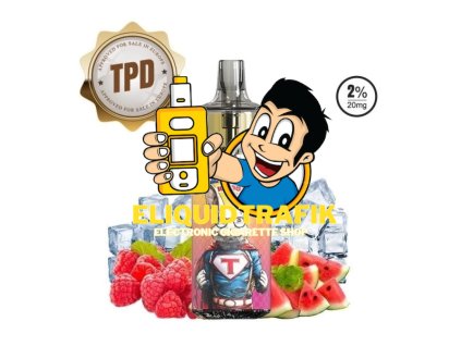 Tornado 10000 Raspberry Watermelon Ice Nicotine 2 (20mg)