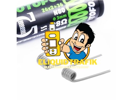 dual core fused clapton coils 10pcs wotofo