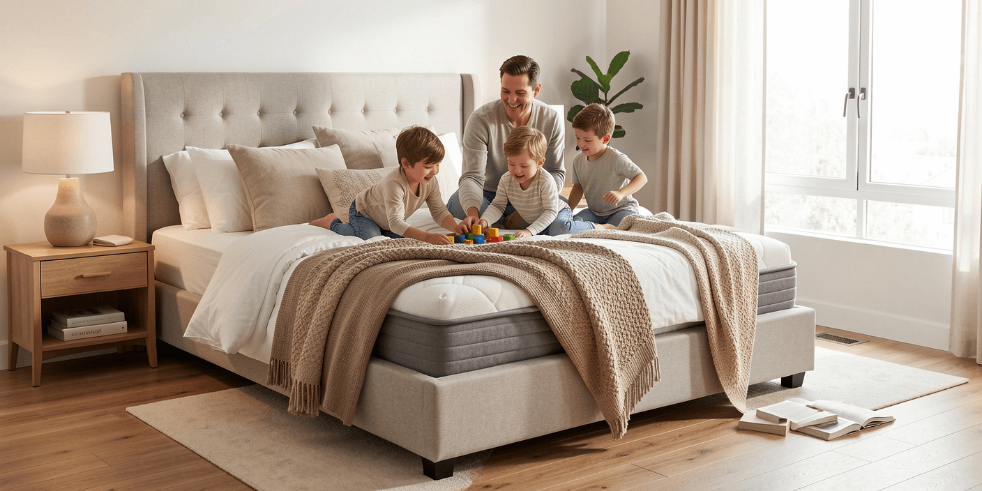 RE pena v matracoch – ilustrácia