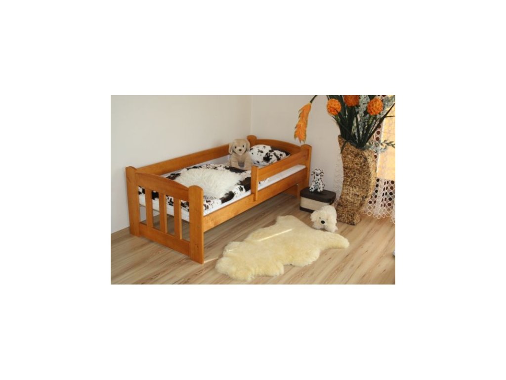 Detská drevená posteľ JAS (jelša)