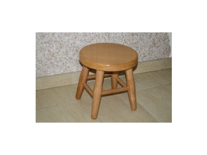taboret okragly drewniany bukowy okragly 31 cmrtjr