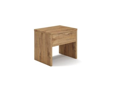 Masívny nočný stolík LÍVIA – elegantný stolík z bukového alebo dubového dreva s nadčasovým dizajnom.