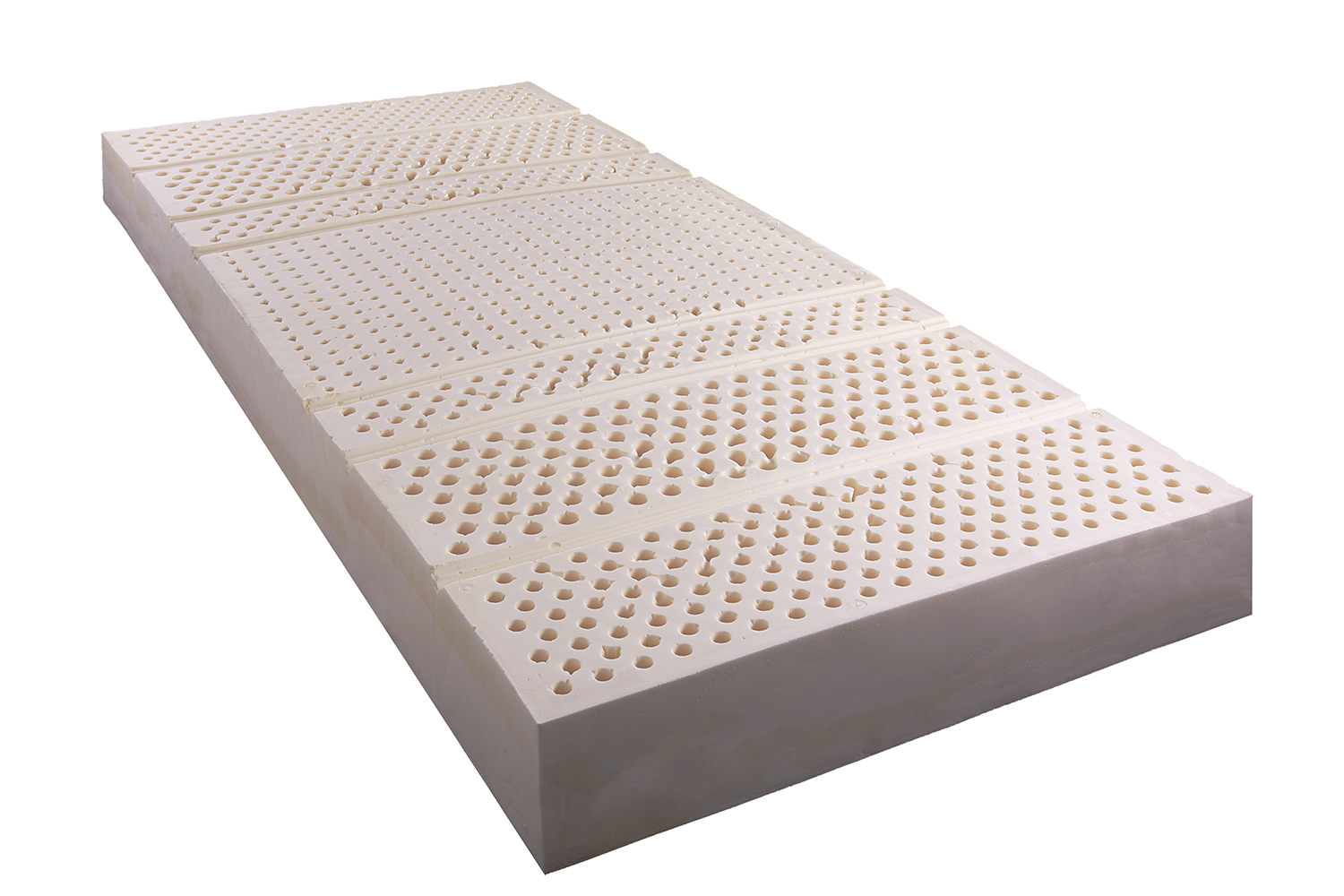 Novaya Latexový 7 zónový matrac MEGAL (tvrdší-T4) Veľkosť: 200 x 80 cm, Materiál: Silver Antipilling (protižmolkovací), Tvrdosť matraca: Tvrdý