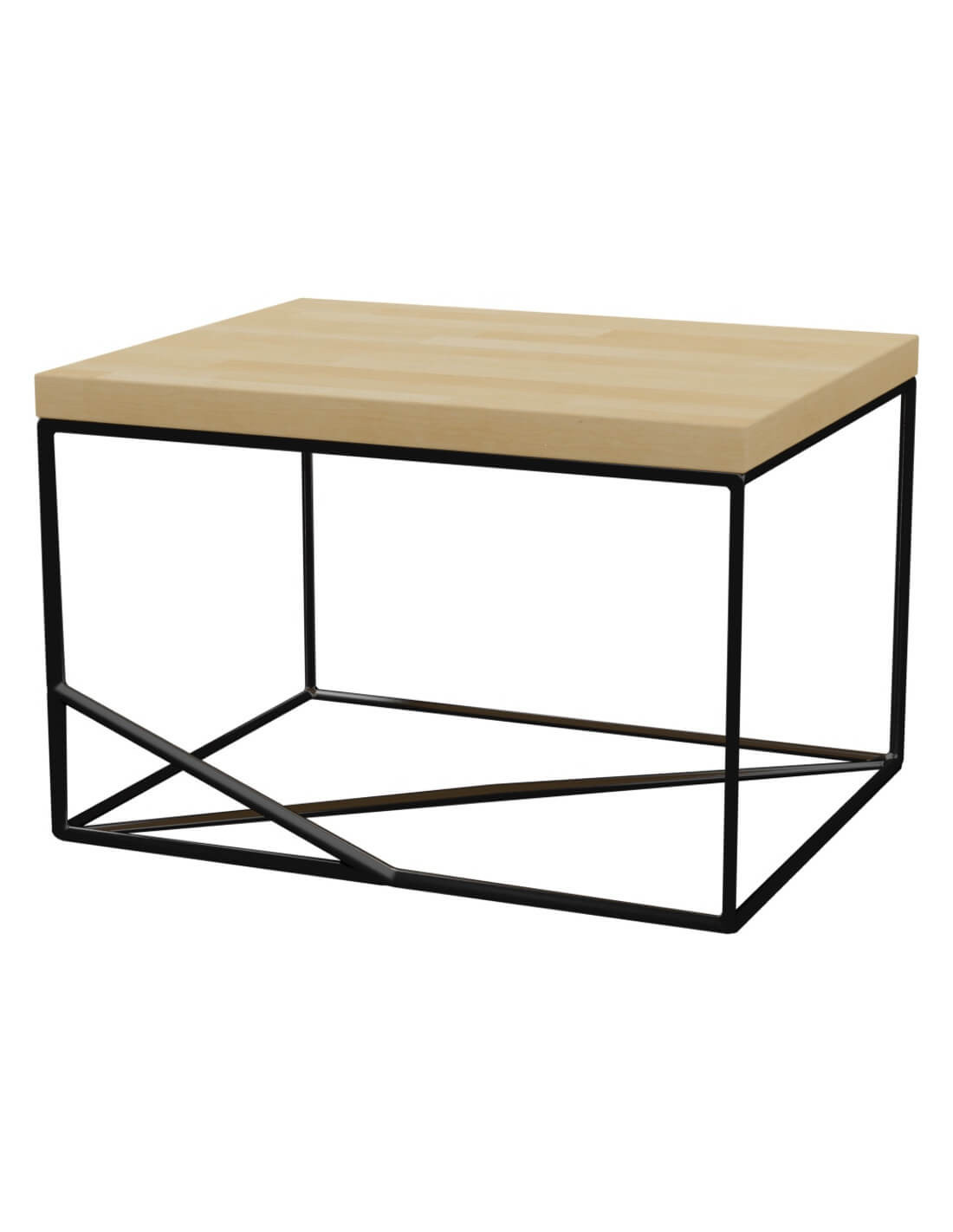 Mrava Nočný stolík TNS 7 Materiál nábytku: masívny buk, Povrchová úprava: olejovosk, Rozmer - postelí, roštov, nábytku: 44,5 x 50 x 35 cm