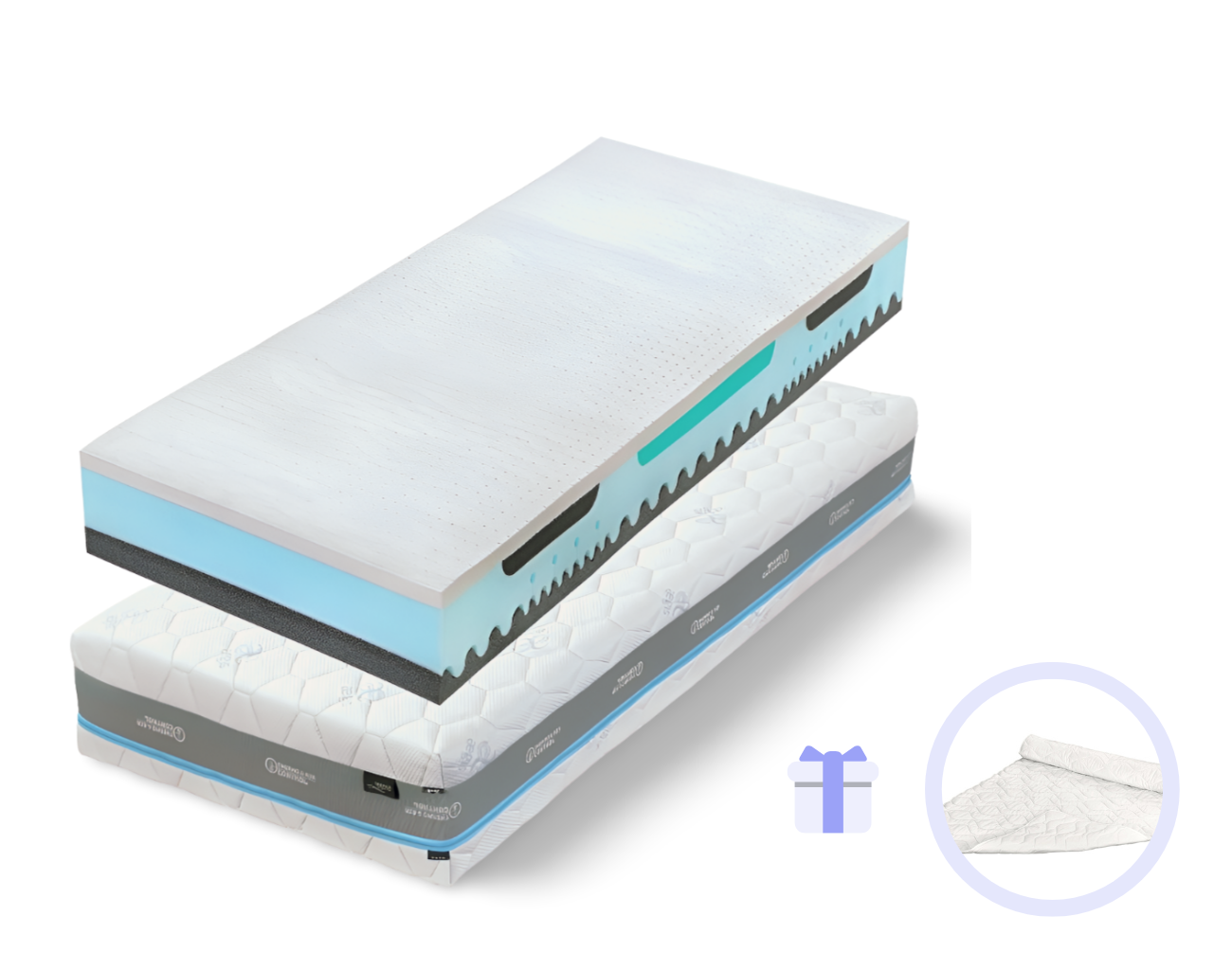 Hilding Anders Vysoký ortopedický matrac Latex Air Veľkosť: 200 x 140 cm, Výška: 26 cm