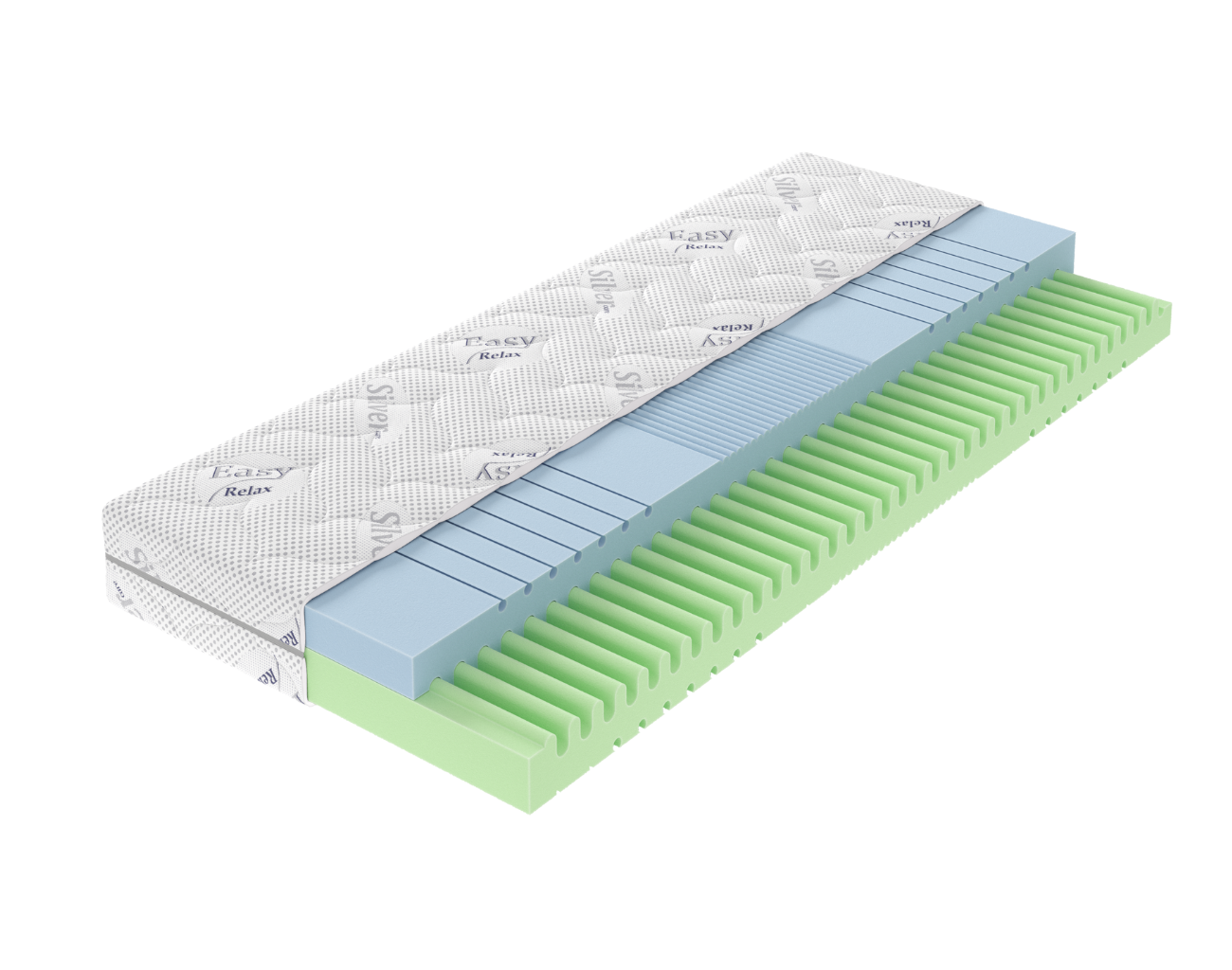 Vegas Obojstranný 7-zónový penový matrac FlexArt Rozmer: 200x140