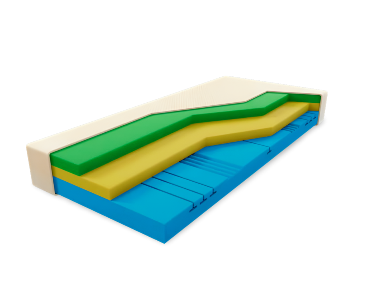 CUREM Zdravotný matrac C3500 Veľkosť: 200 x 80 cm, Výška: 22 cm