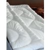 Paplón 135x220 zimný biely mikro – hrejivý a ľahký paplón pre zimné mesiace