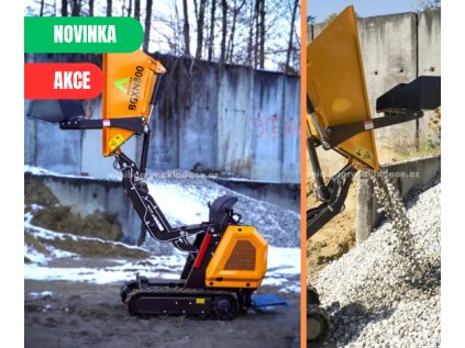 Minidumper pásový BGXN800 Kubota